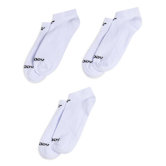 Pack de 3 paires de chaussettes de sport courtes, avec languette antidérapante