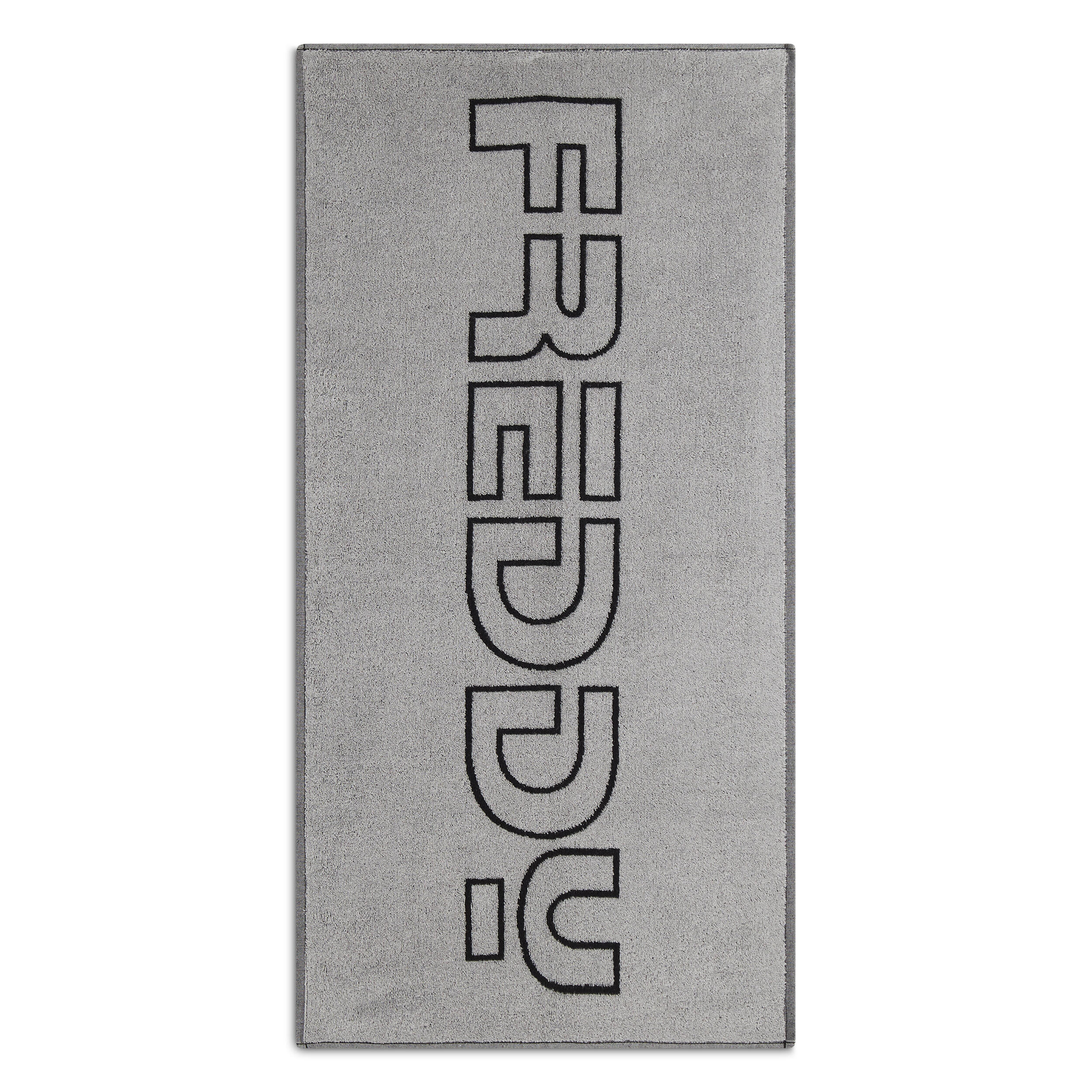 Freddy - Serviette Pour La Salle De Sport, De Grande Taille - Serviette - Gris|noir - Taille Unique - Decathlon