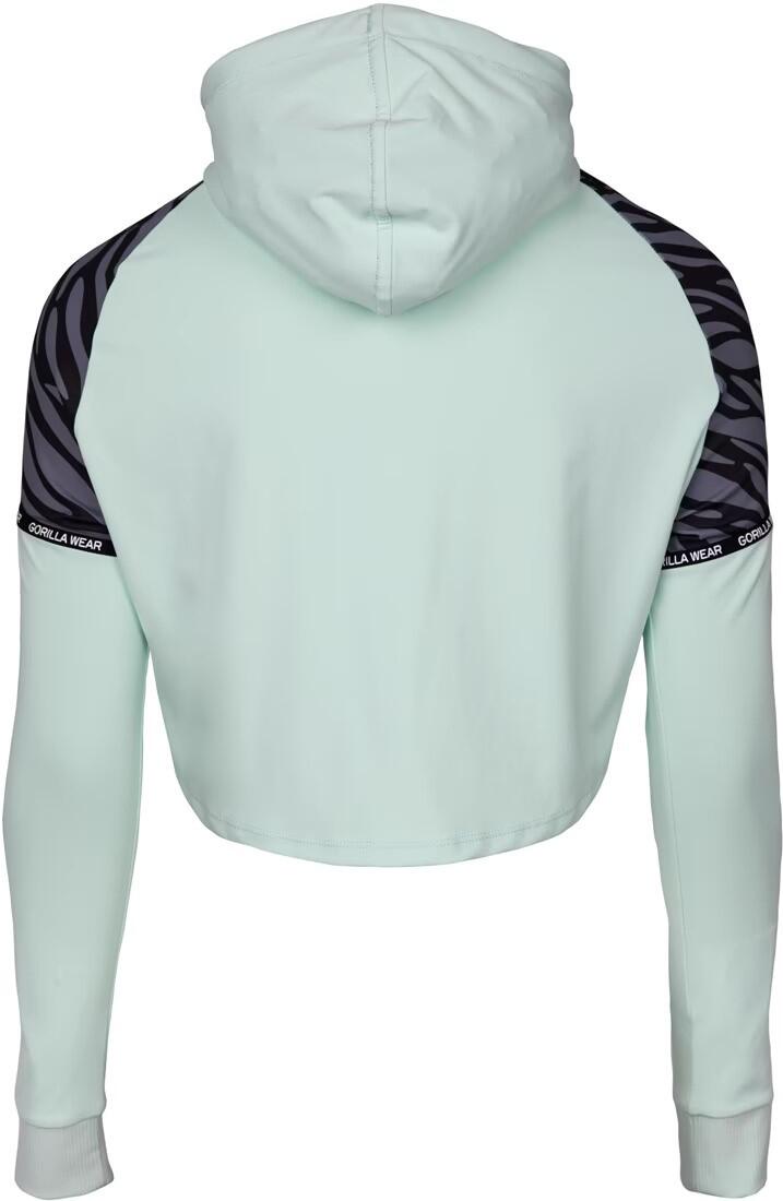Zion Cropped Sudadera - Verde 7/7