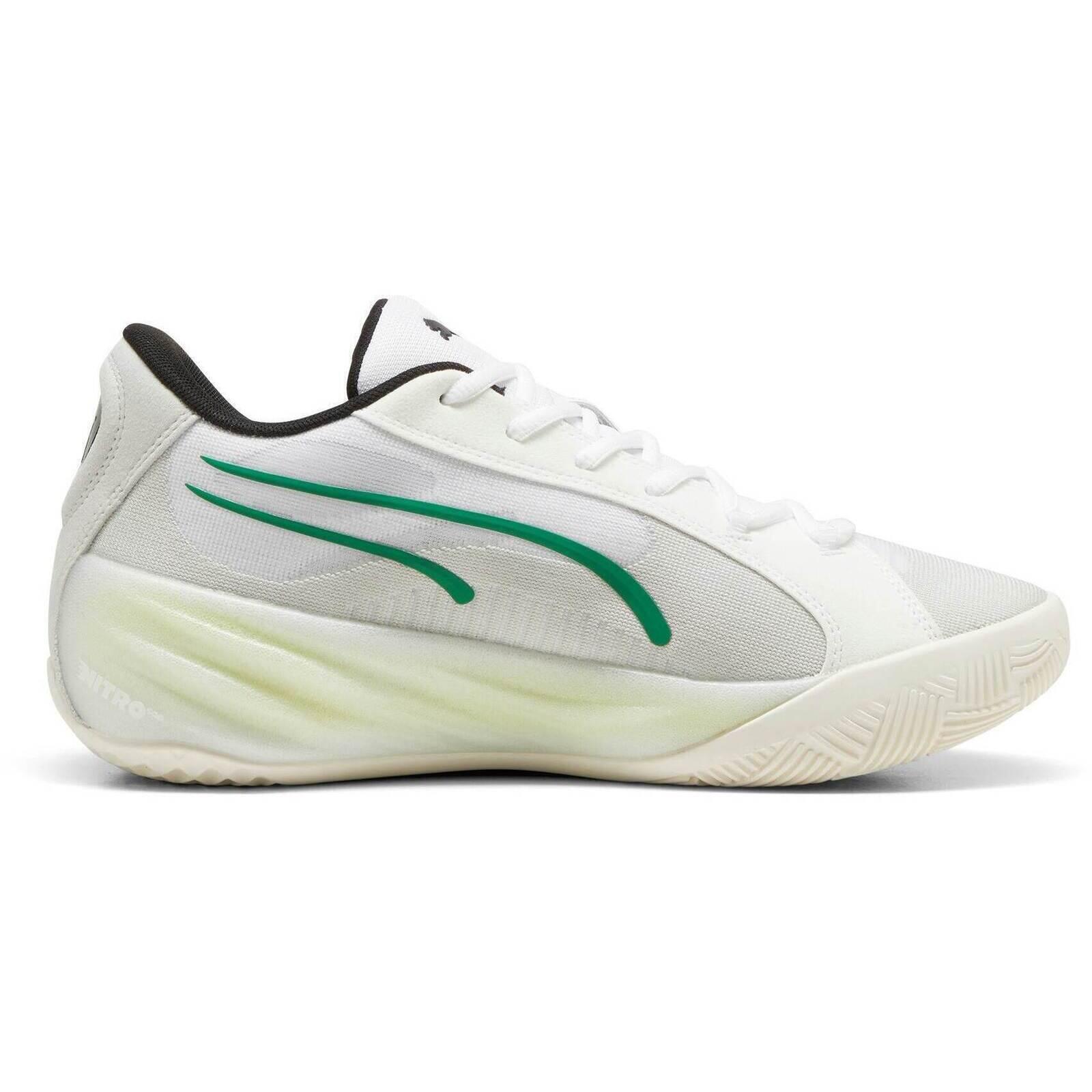 Scarpe da ginnastica Puma All-Pro NITRO, Bianca, Unisex 4/5