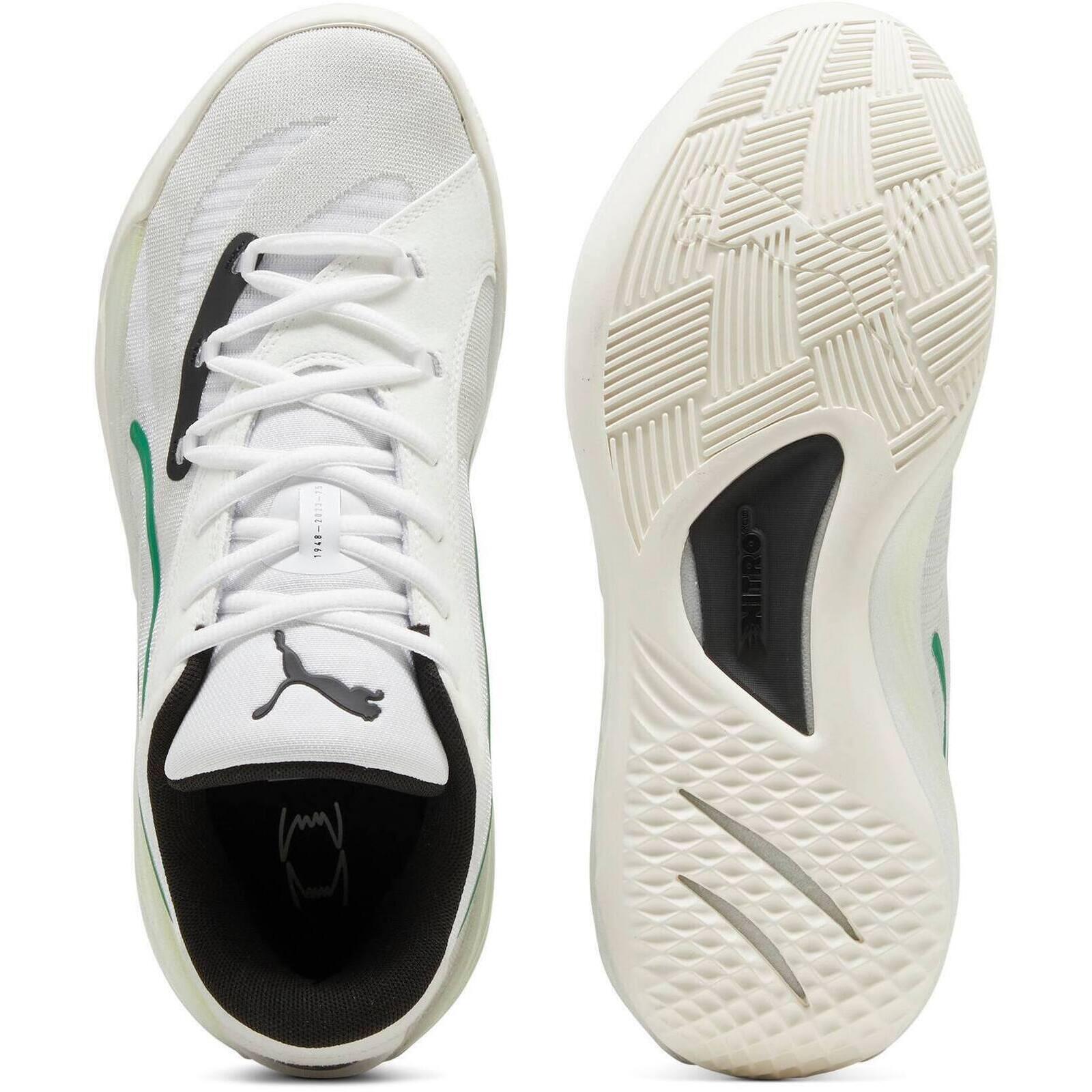 Scarpe da ginnastica Puma All-Pro NITRO, Bianca, Unisex 2/5