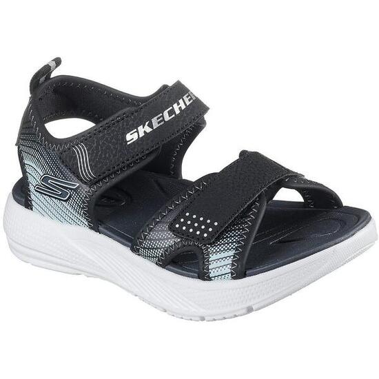 Sandalen Skechers Microspec-splash, Schwarz, Kinder