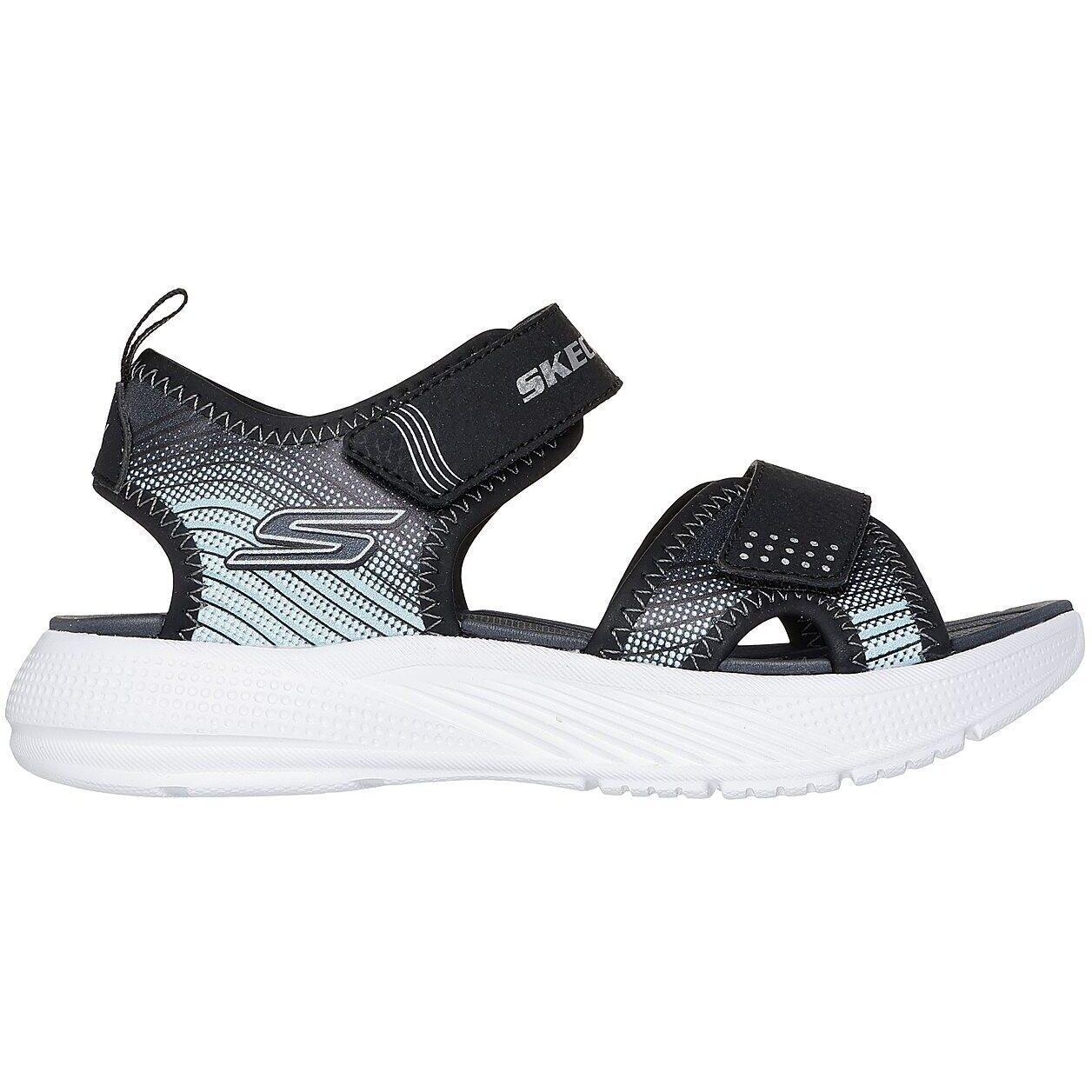 Sandalias Skechers Microspec-splash, Negro, Niños 3/5