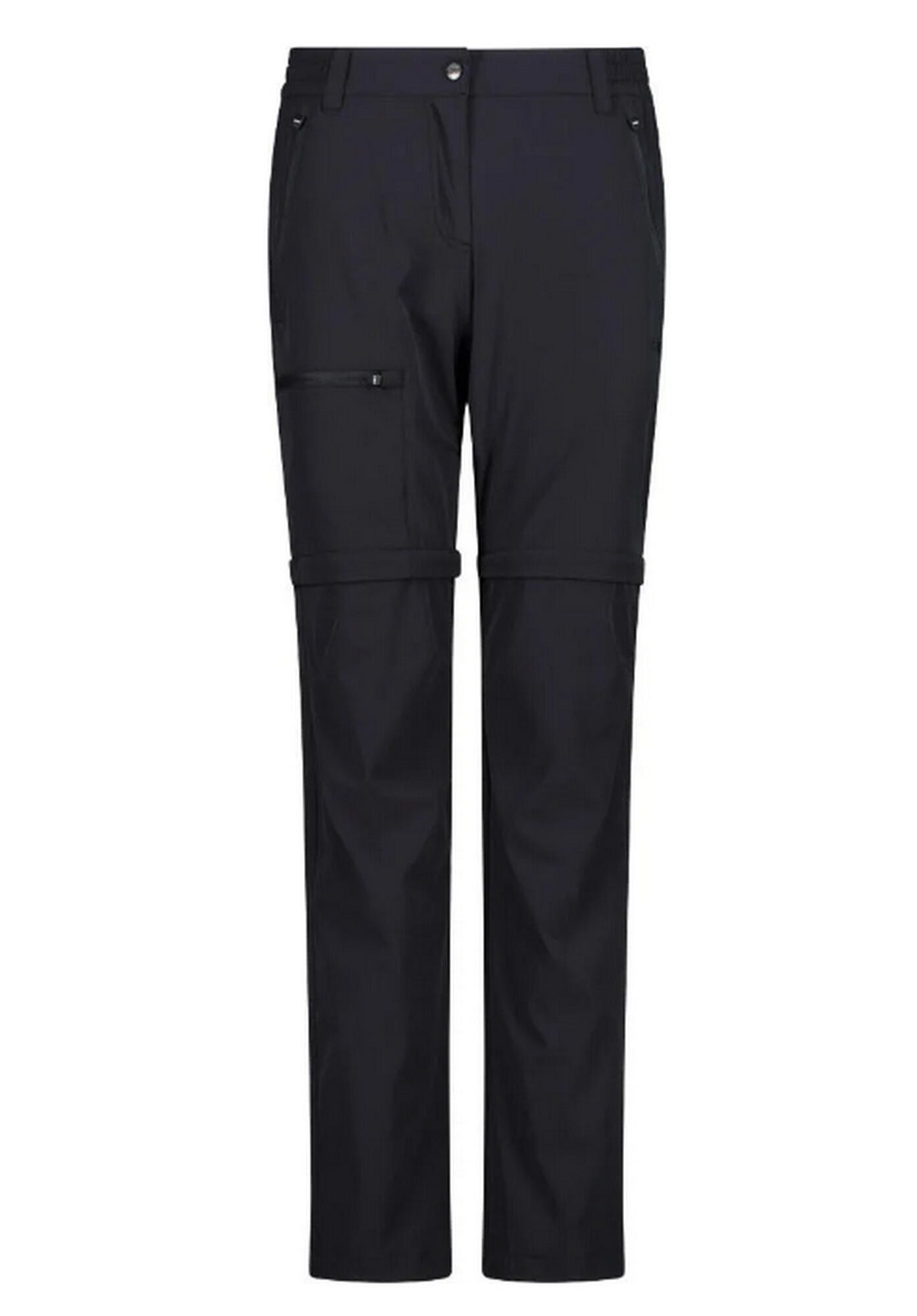 CMP Wanderhose WOMAN ZIP OFF PANT Wandern/Outdoor/Trekking Damen, weiblich ANTRACITE