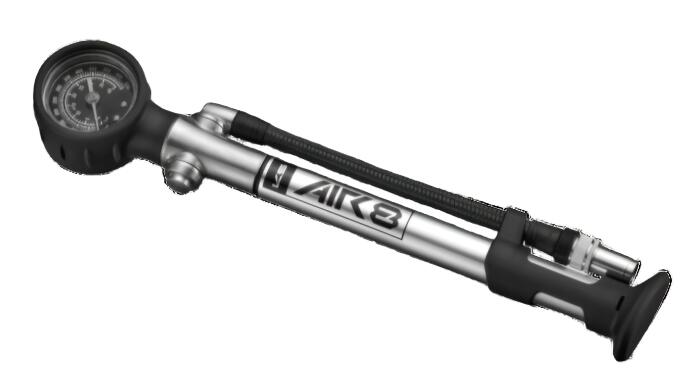 KS AIR-8 Shock Pump with extender Schrader Valve Connector
