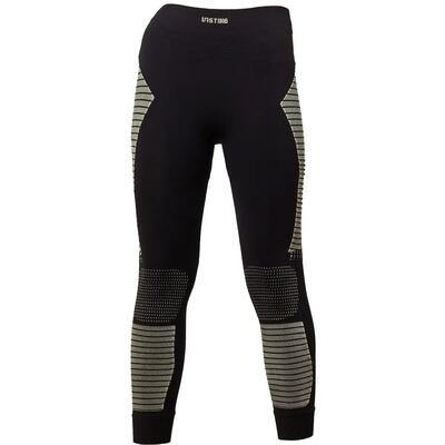 Baselayer legging - wielrennen - dames - merino 16µ - zwart