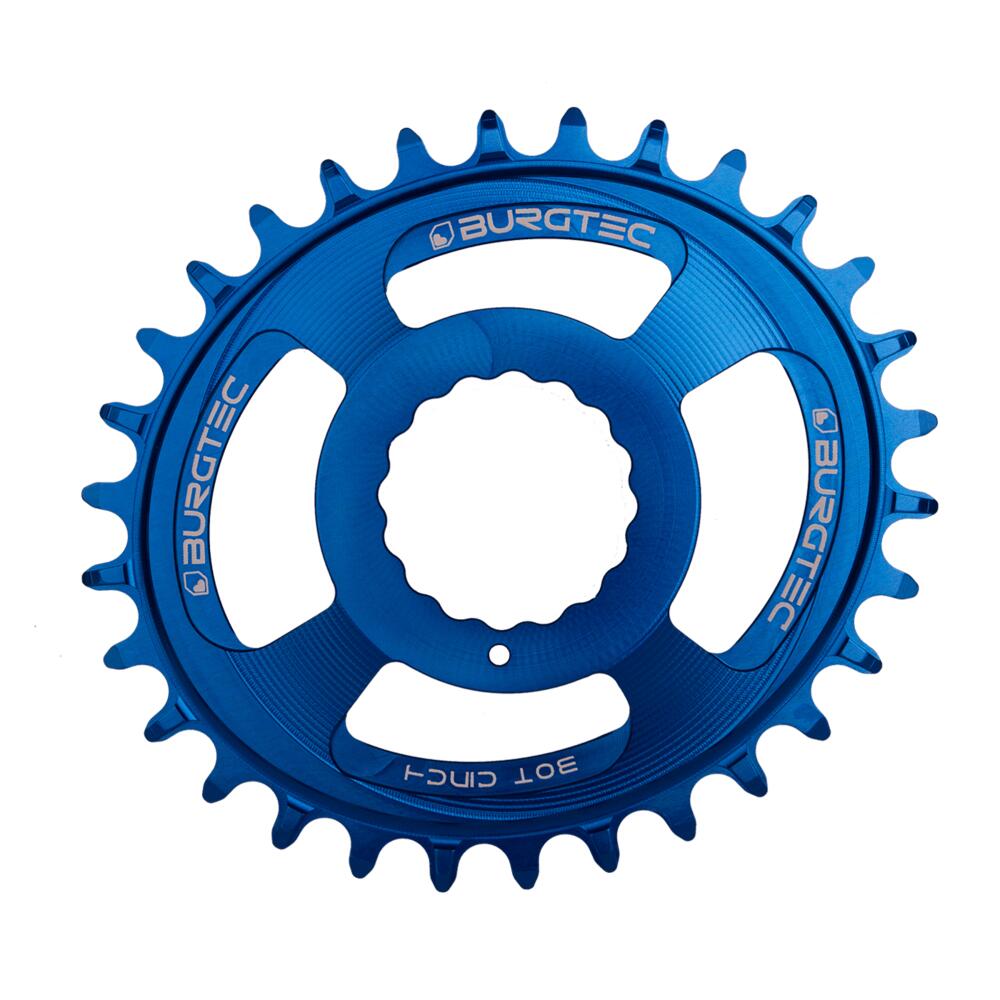 Burgtec Thick-Thin Race Face Cinch Direct Mount Oval Chainring - 30T