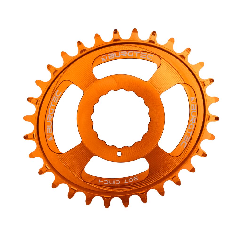 Burgtec Thick-Thin Race Face Cinch Direct Mount Oval Chainring - 30T
