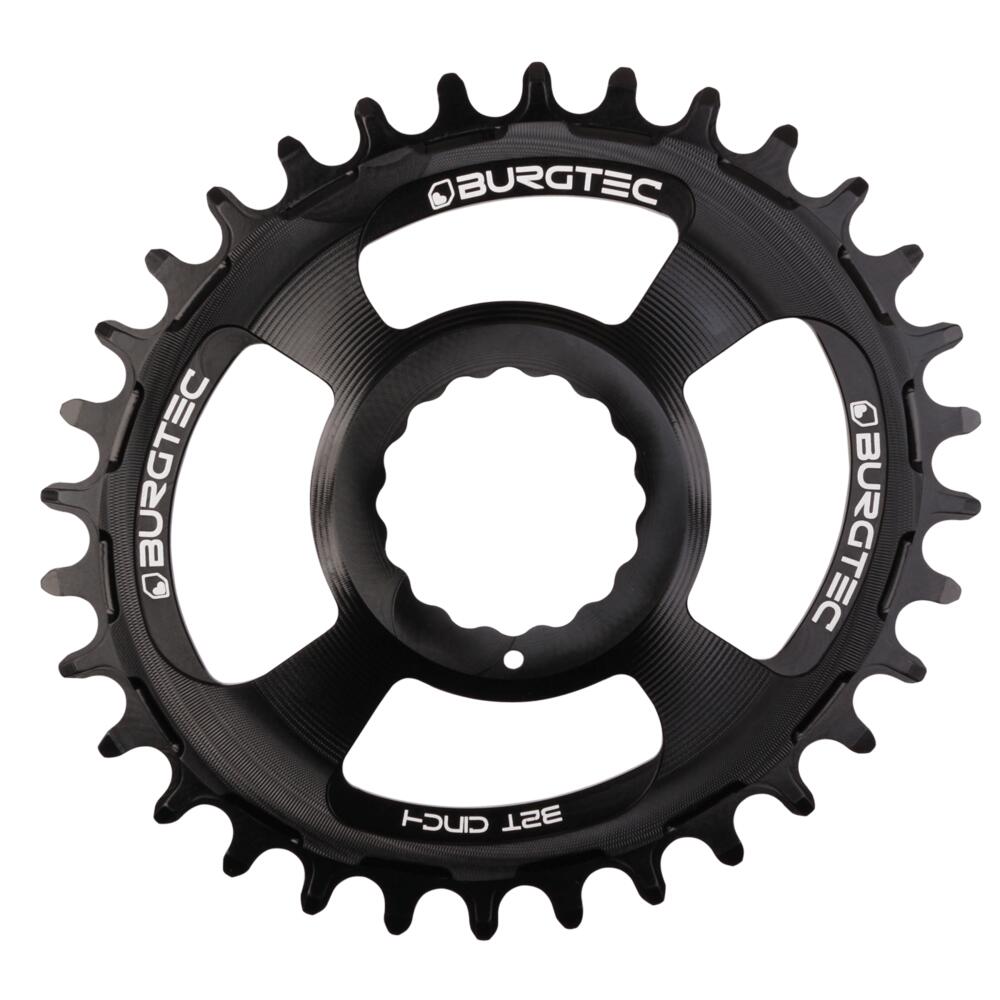Burgtec Thick-Thin Race Face Cinch Direct Mount Oval Chainring - 30T