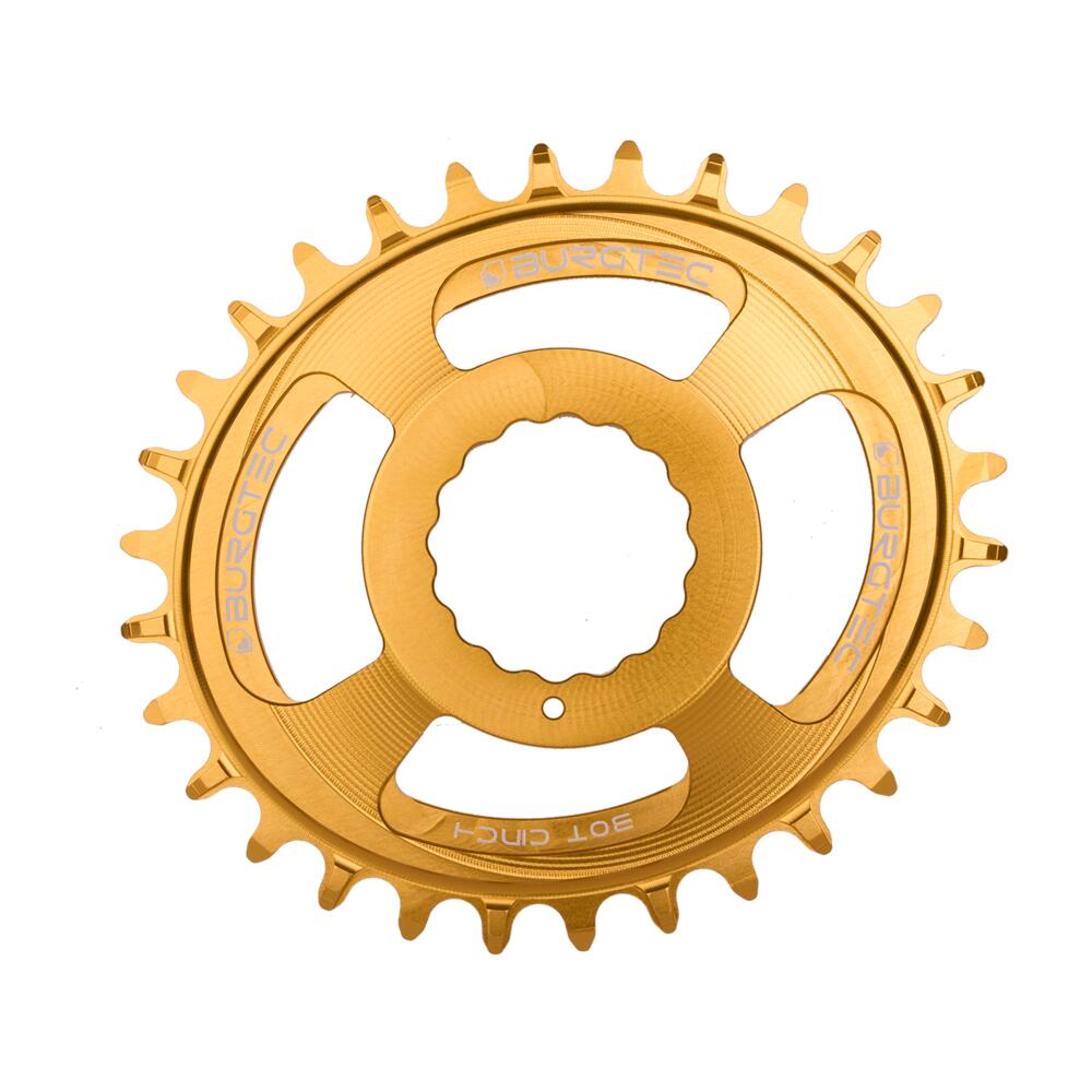 Burgtec Thick-Thin Race Face Cinch Direct Mount Oval Chainring - 30T