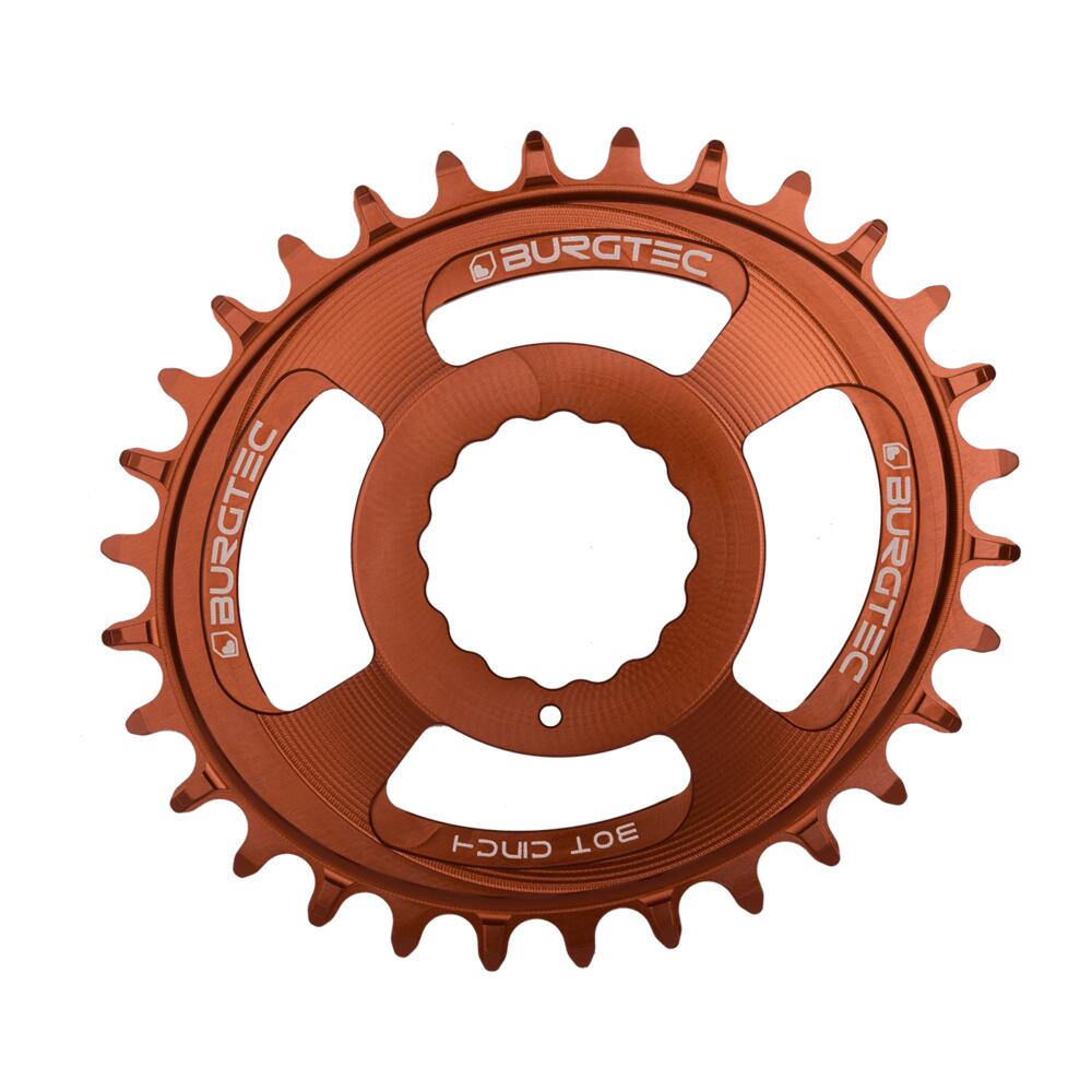 Burgtec Thick-Thin Race Face Cinch Direct Mount Oval Chainring - 30T