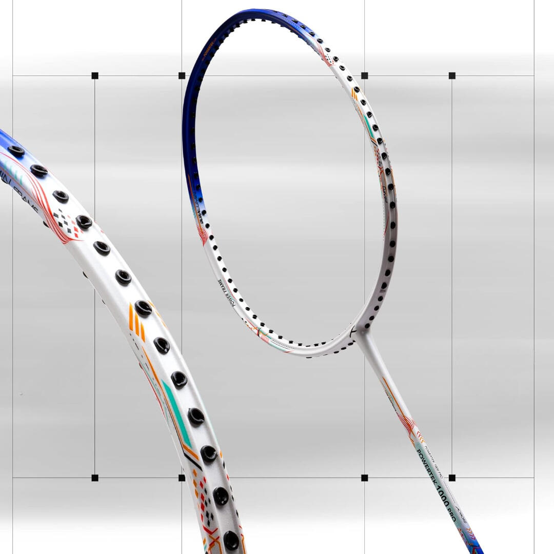 HUNDRED Powertek 1000 PRO Racket w/ Cover | 95g | 26lbs | Graphite 2/7