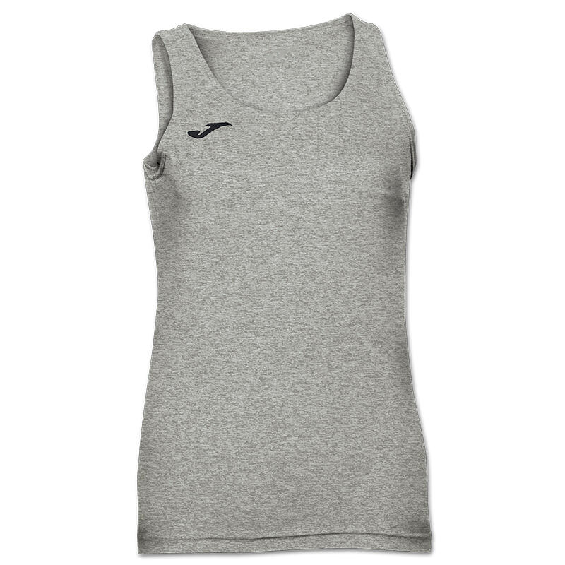 Camiseta Sin Mangas Fitness Mujer Joma Diana Naranja Flúor 5/7