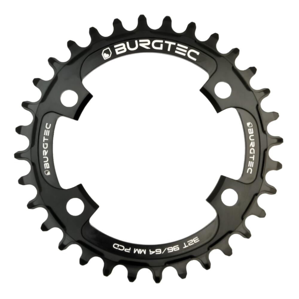 Burgtec Thick-Thin 96/64mm BCD XT/XTR Chainring - 34T