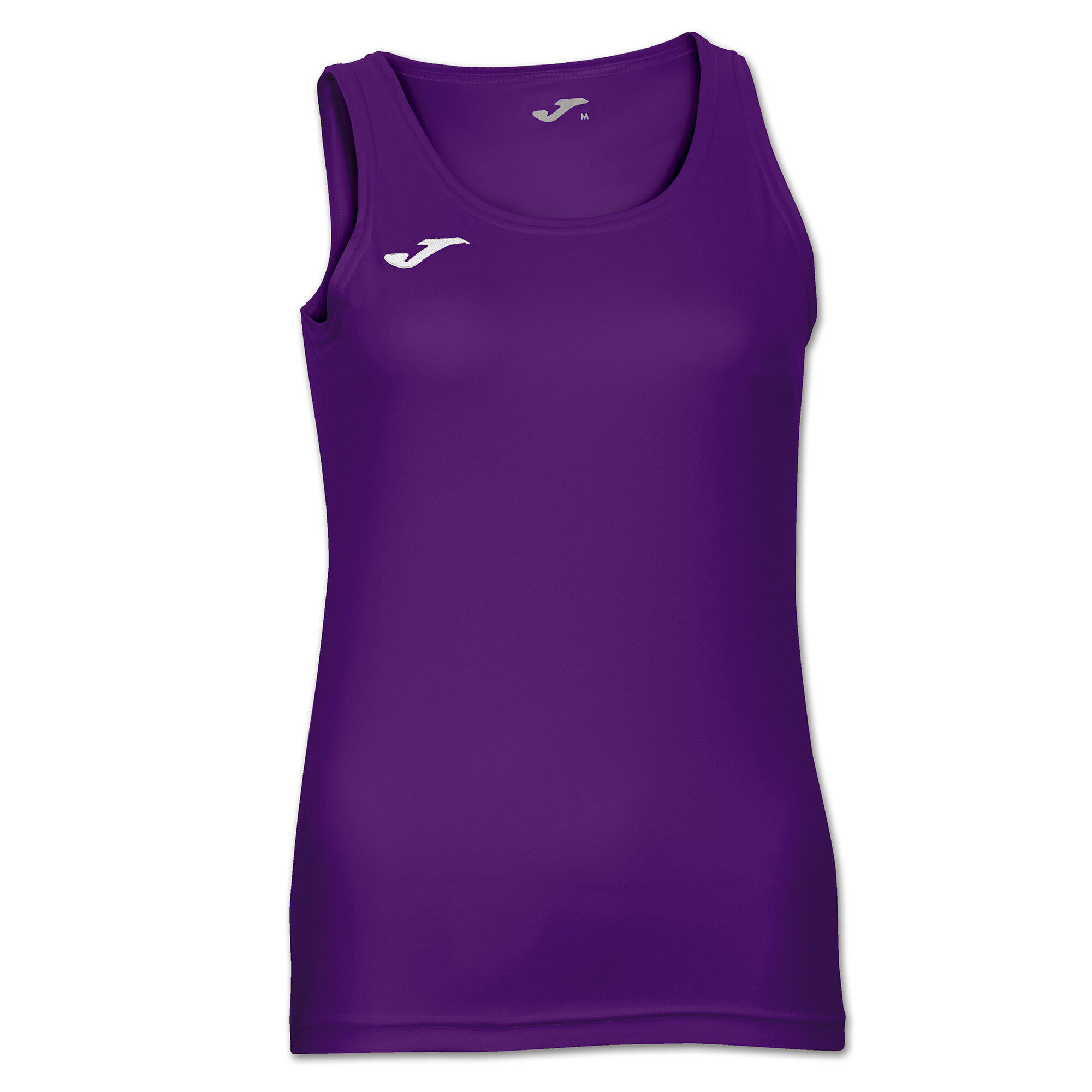 Camiseta Sin Mangas Fitness Mujer Joma Diana Naranja Flúor 4/7