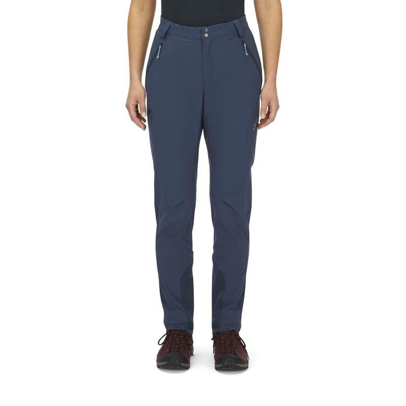 Spodnie softshellowe damskie Rab Ascendor Light Pants Regular