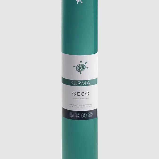 Постелка за йога Geco XL, изработена от 6 мм гума, 200 x 66 см.