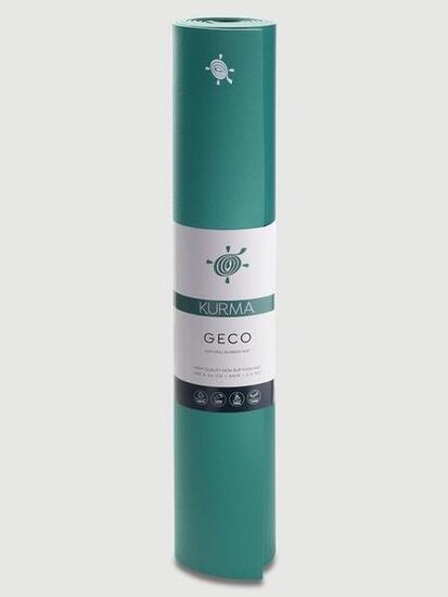 Kauczukowa mata do jogi Geco XL 6 mm 200x66 cm