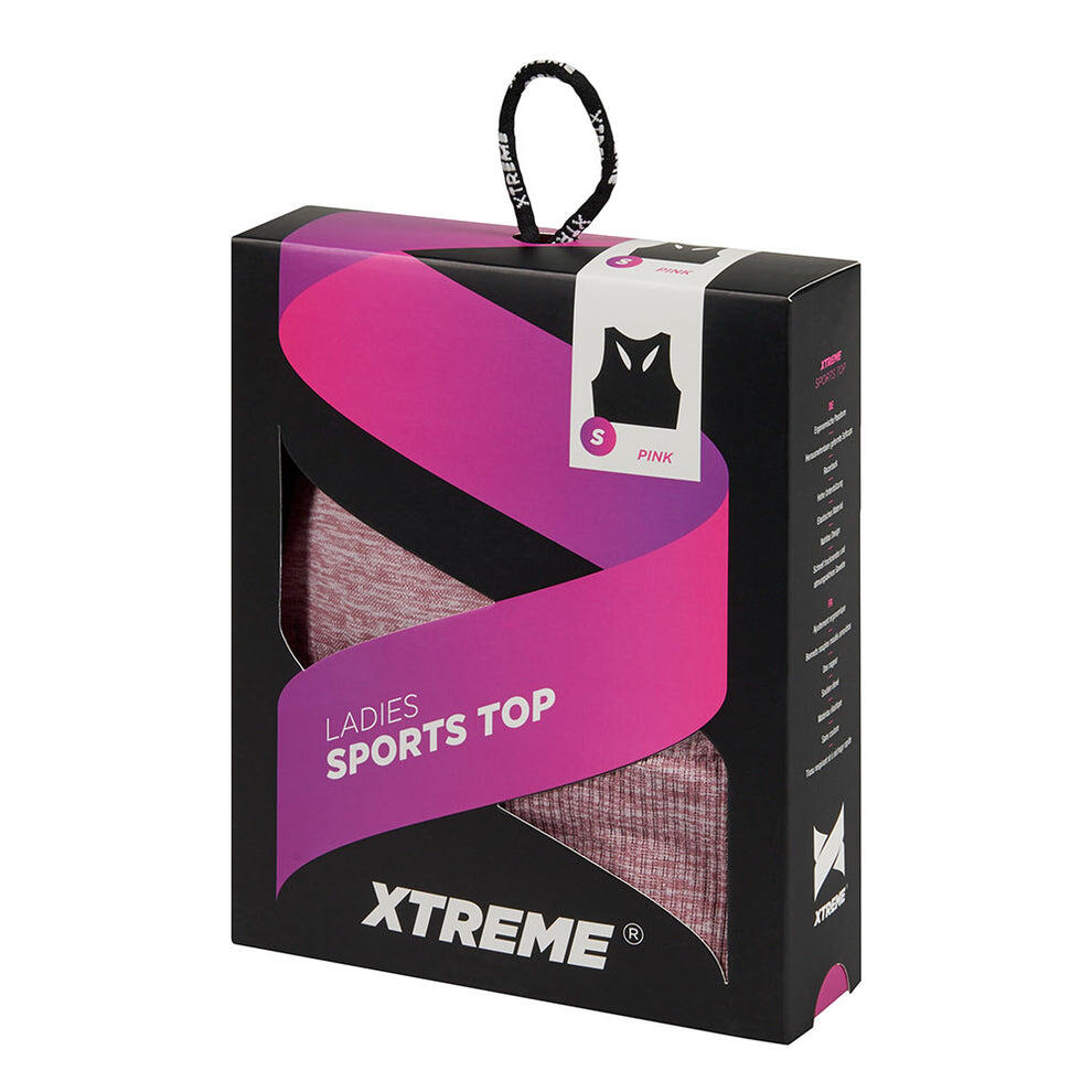 Xtreme - Haut de sport dames - Rose - 1 pièce - Haut de sport 4/7