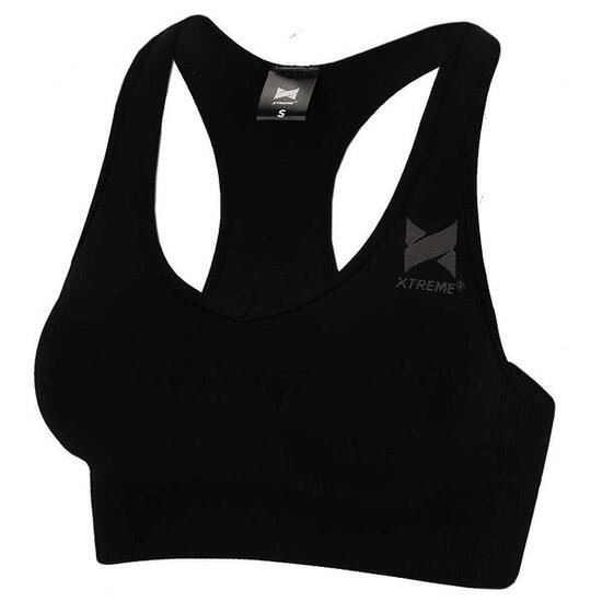 Xtreme - Haut de sport pour femmes - Noir - 1 pièce - Haut de sport