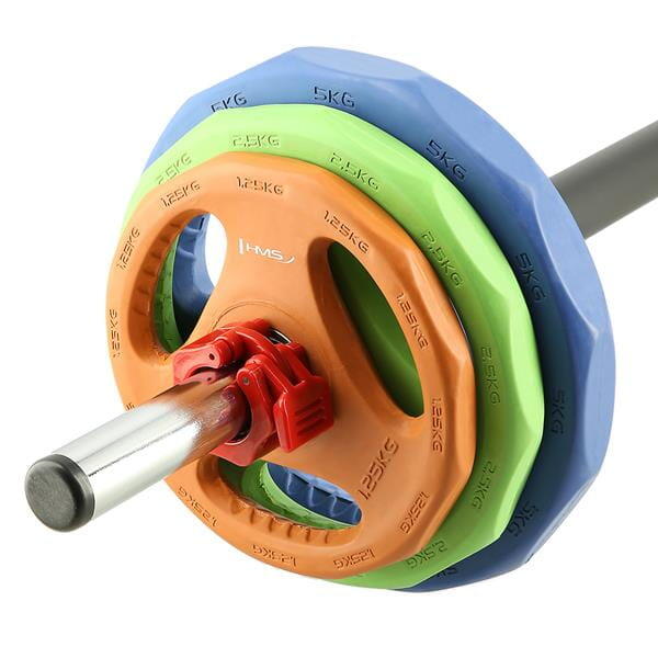 Training Pump Set mit Lock Jaw Schellen - 20 kg 5/7