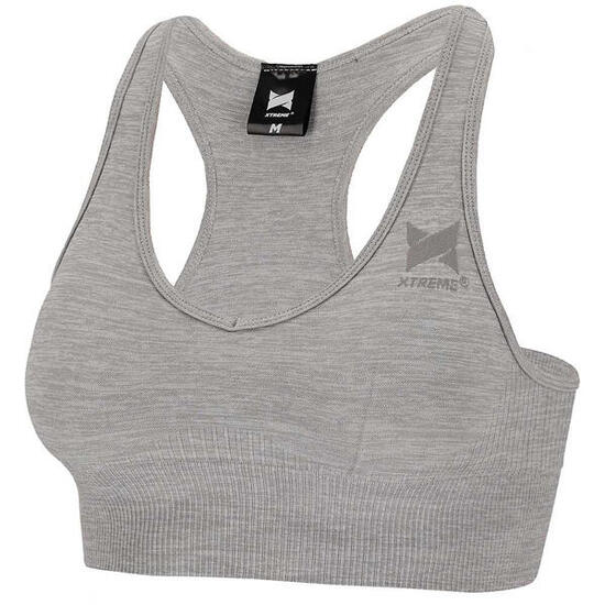 Xtreme - Haut de sport dames - Gris - 1 pièce - Haut de sport