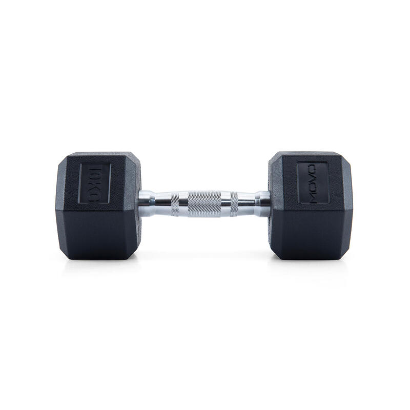 HANTLA MOVO ® DUMBBELL HEX 12,5 kg | HANTLE OGUMOWANE