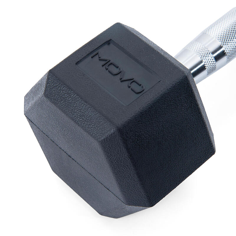 HANTLA MOVO ® DUMBBELL HEX 12,5 kg | HANTLE OGUMOWANE