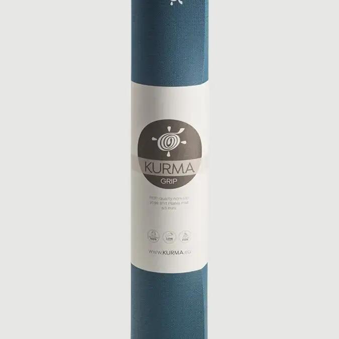 Постелка за йога Kurma Grip 6.5 мм - тюркоазена