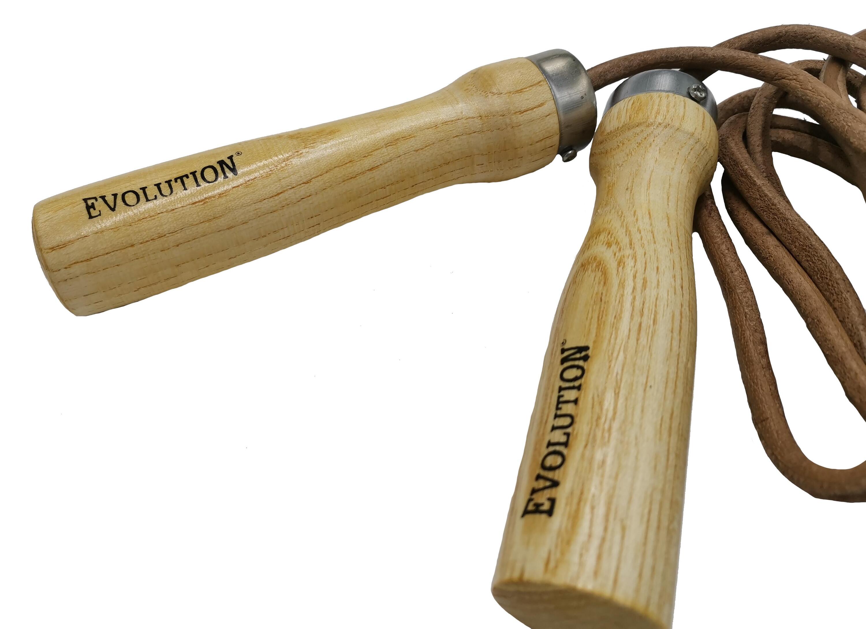 Skakanka Evolution Professional Equipment skórzana na łożyskach 2/3