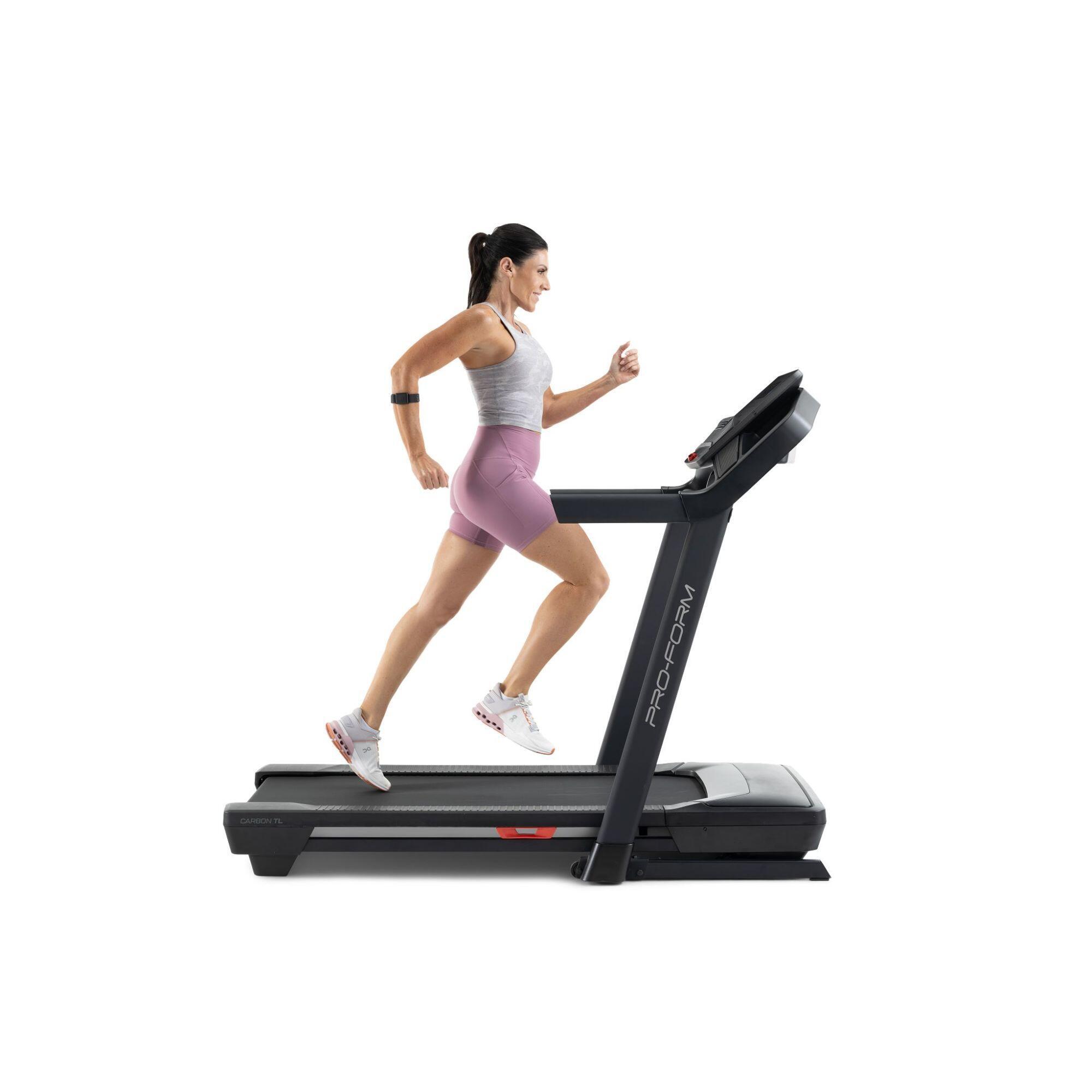 Seconde vie Tapis de course pliable et connecté Carbon TLS 4/5