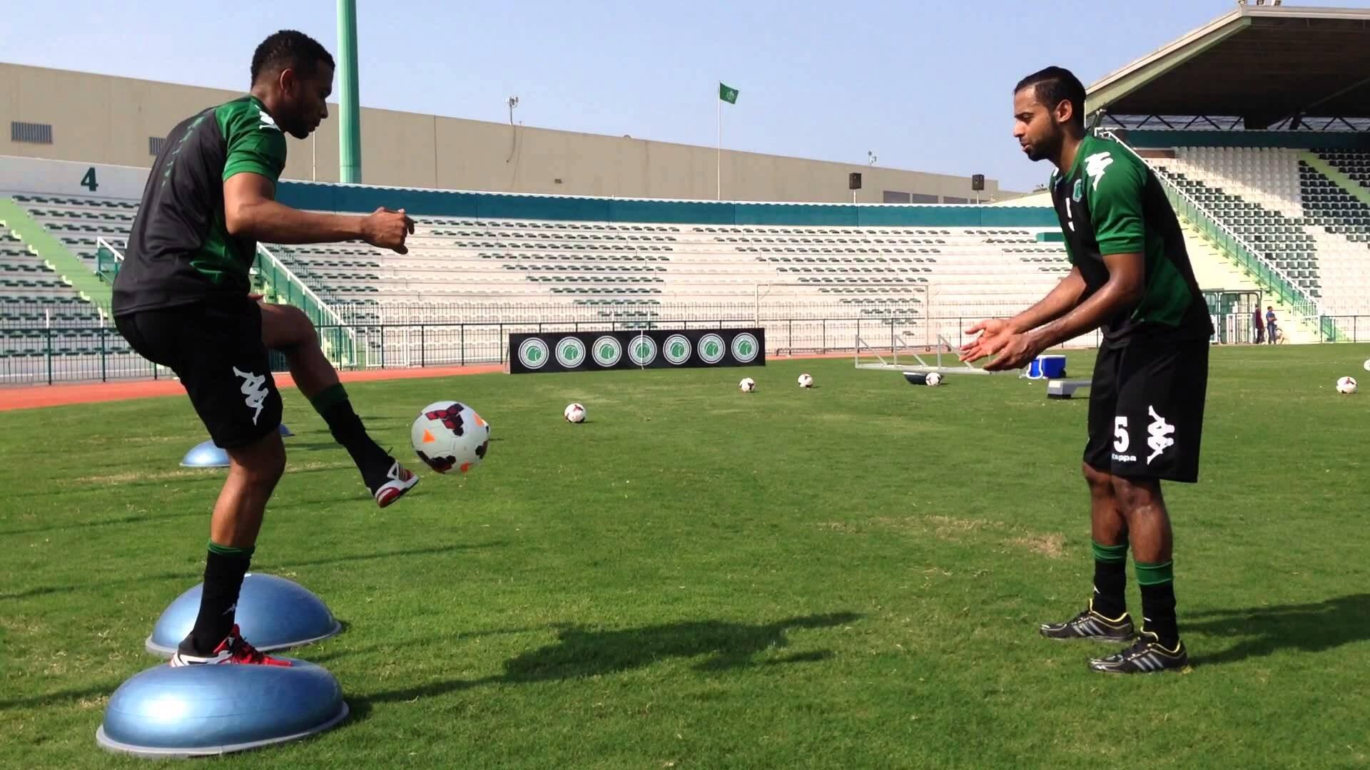Platforma równoważna Yakimasport Ball Trainer 3/4