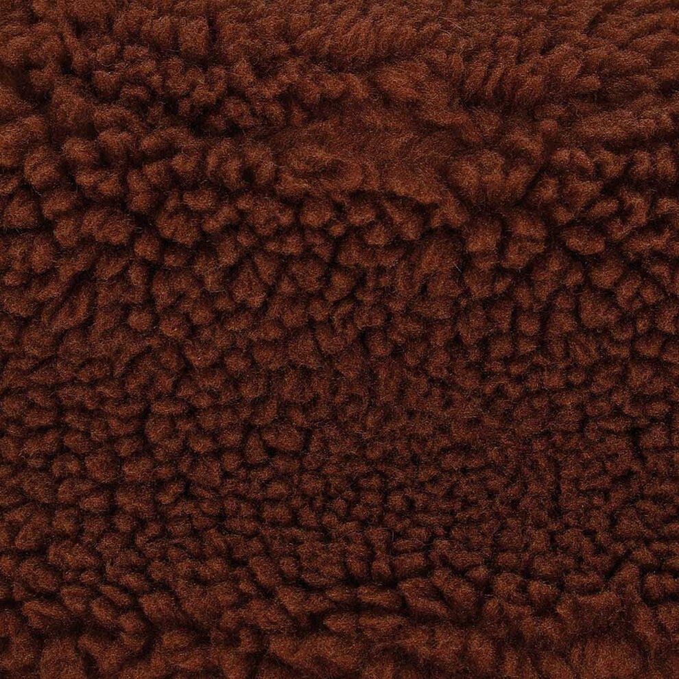 Bonnet en laine Teddy pour femme marron moyen taille unique 3/3
