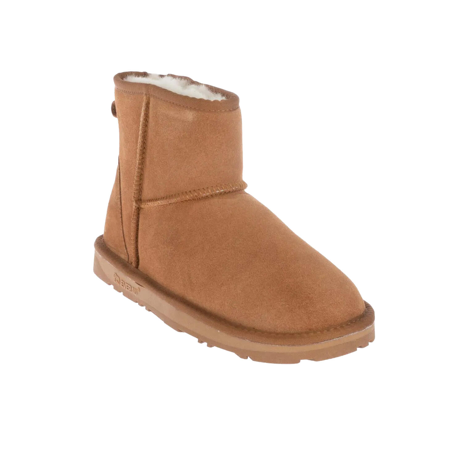 EverAu Womens/Ladies Finch Mini Cow Suede Classic Boots