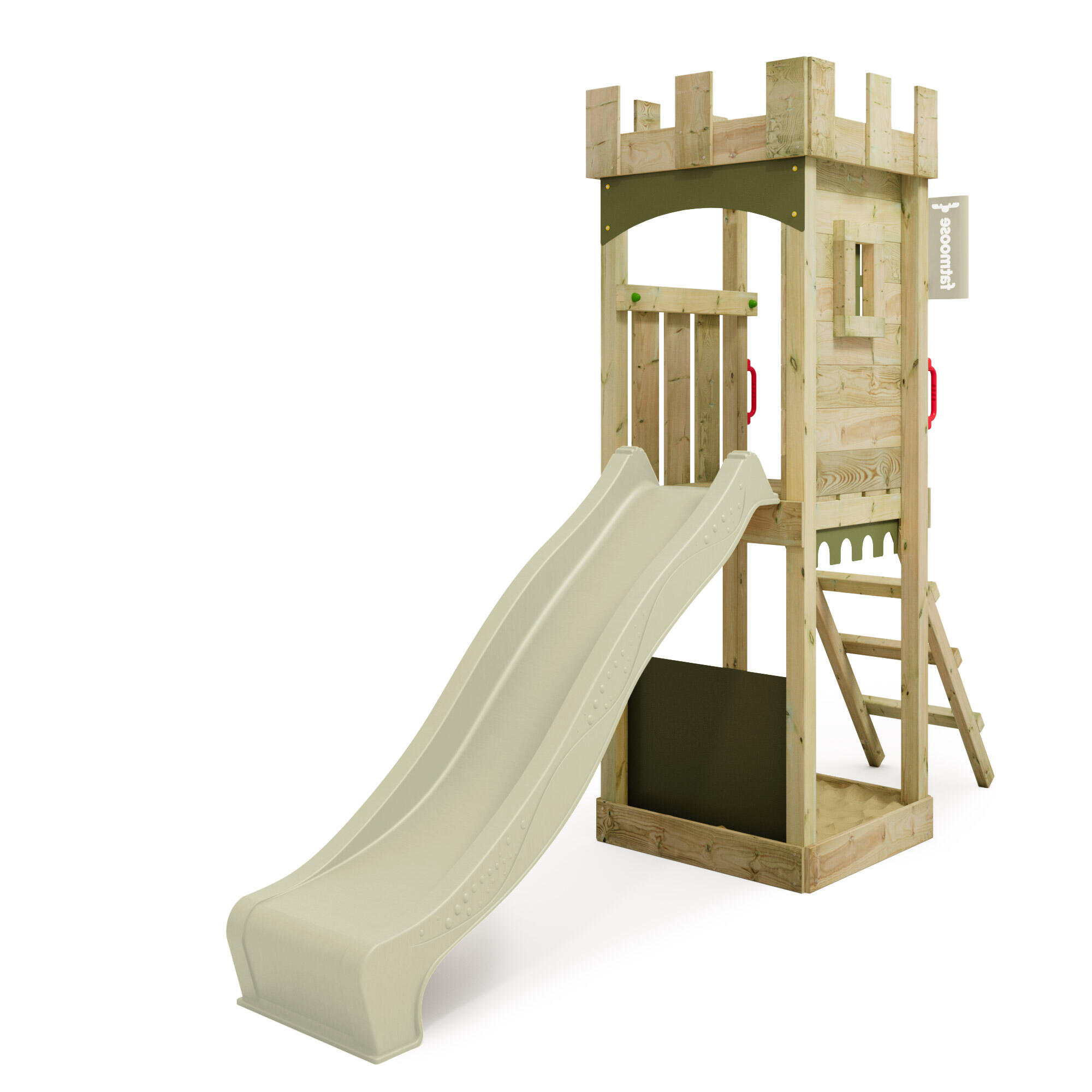 Fatmoose - Aire De Jeux Treasuretower Toboggan - Aire De Jeu - Vert - No Size - Decathlon