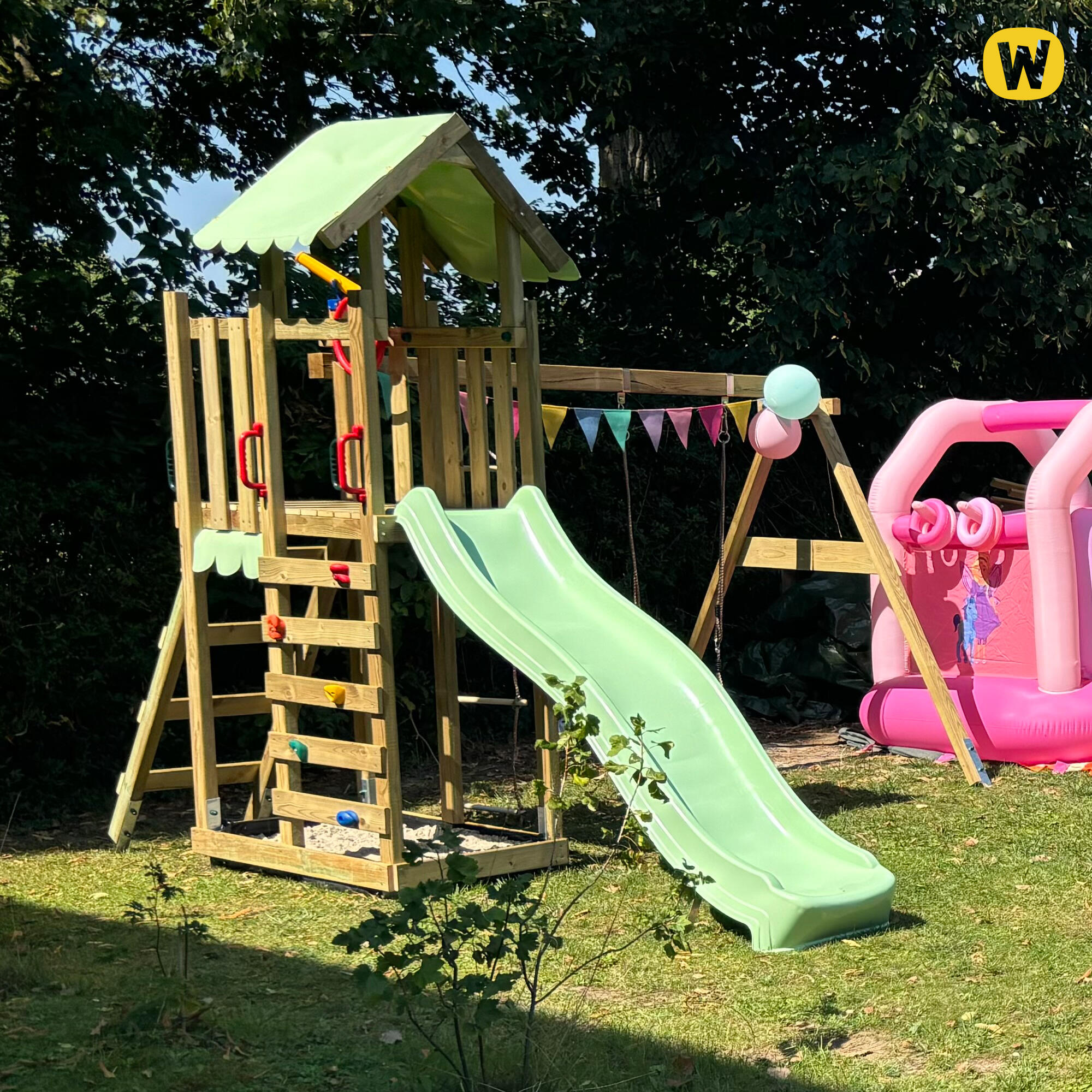 Parque infantil Wickey MultiFlyer Light 4/7