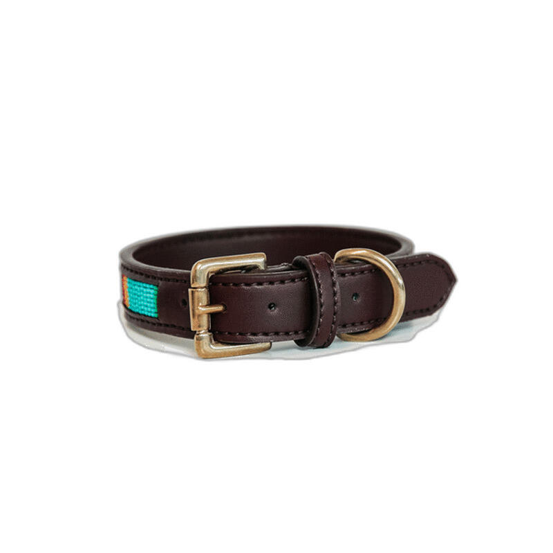 Collar para perro con cuentas hechas a mano Kentucky 3/4