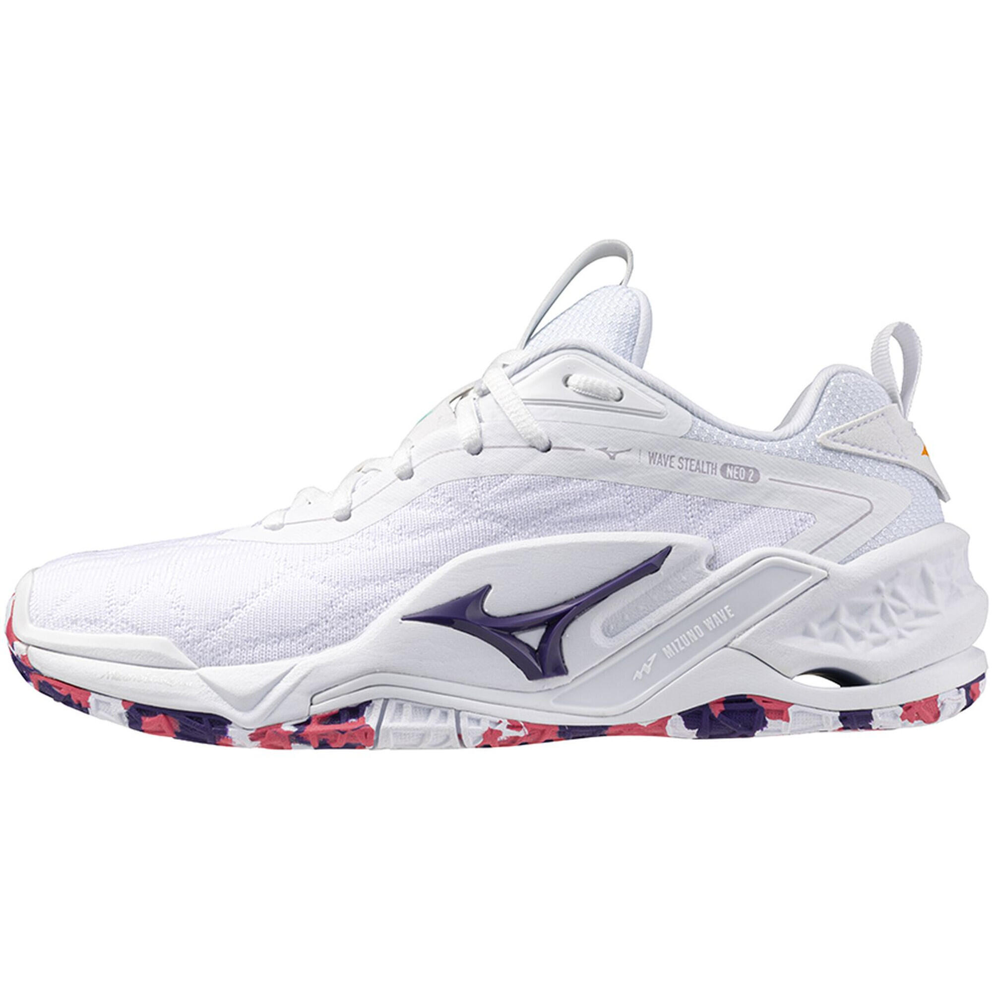 Mizuno - Chaussures Indoor Femme Mizuno Wave Stealth Neo - Chaussures De Sport - Blanc|bleu - 40 - Decathlon