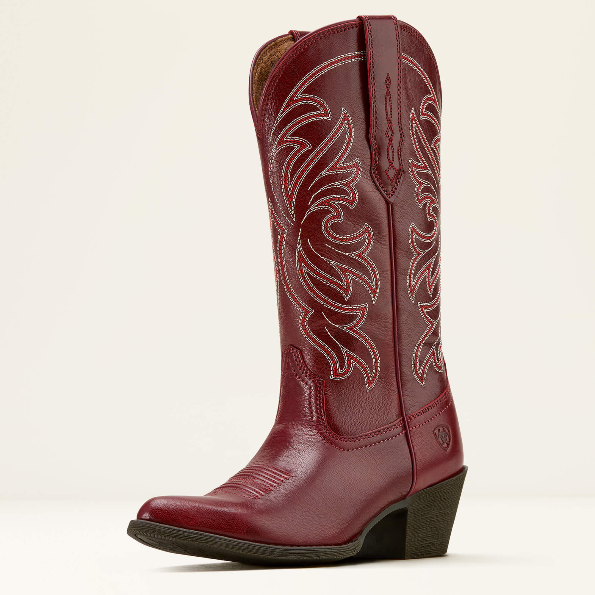 Leren westernlaarzen voor dames Ariat Heritage J Toe 2/6