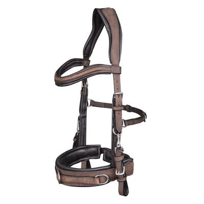 Cavezzone per cavallo in cuoio anatomico Waldhausen