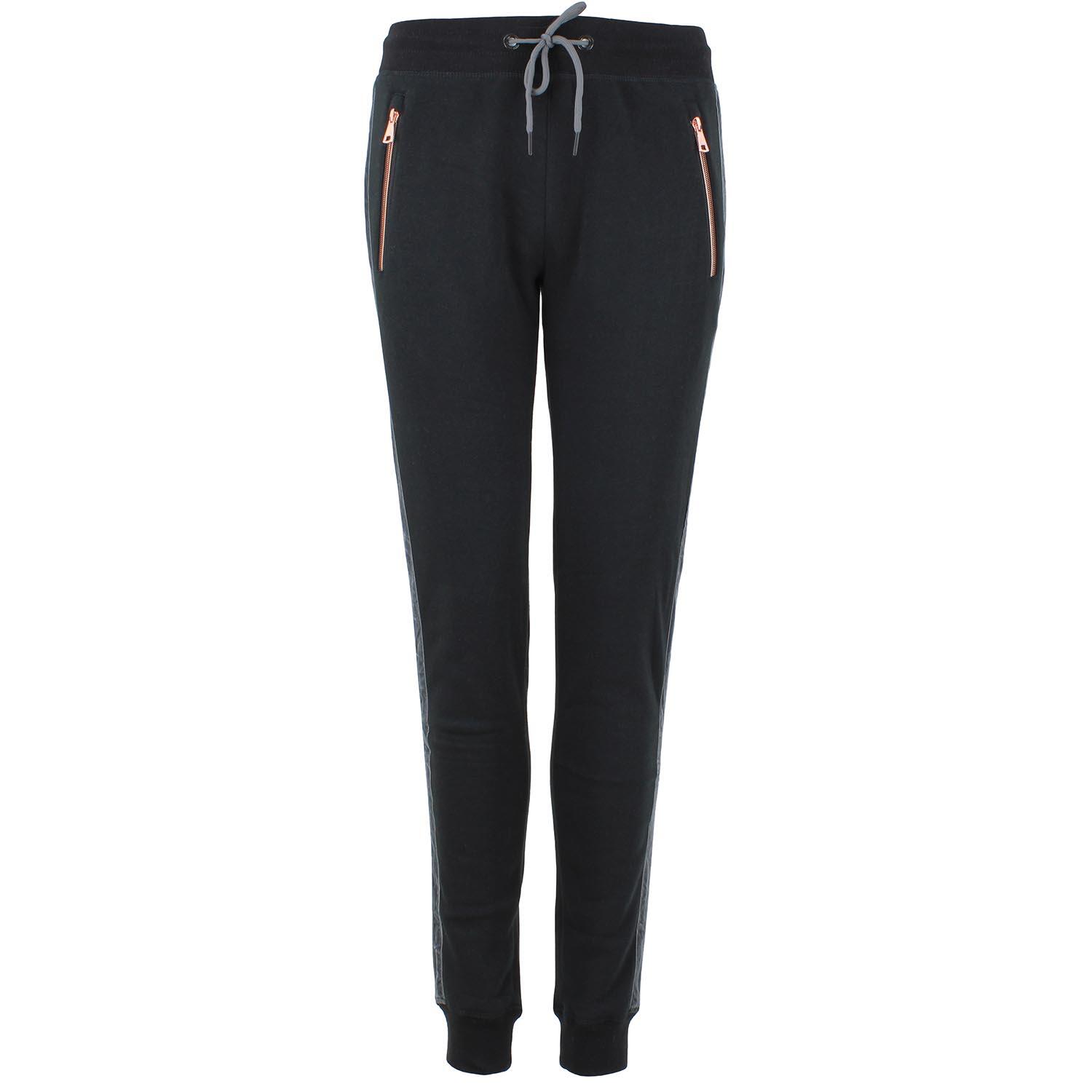 Peak Mountain - Pantalon De Jogging Molleton Femme Peak Mountain Anovre - Pantalons - Noir - Decathlon