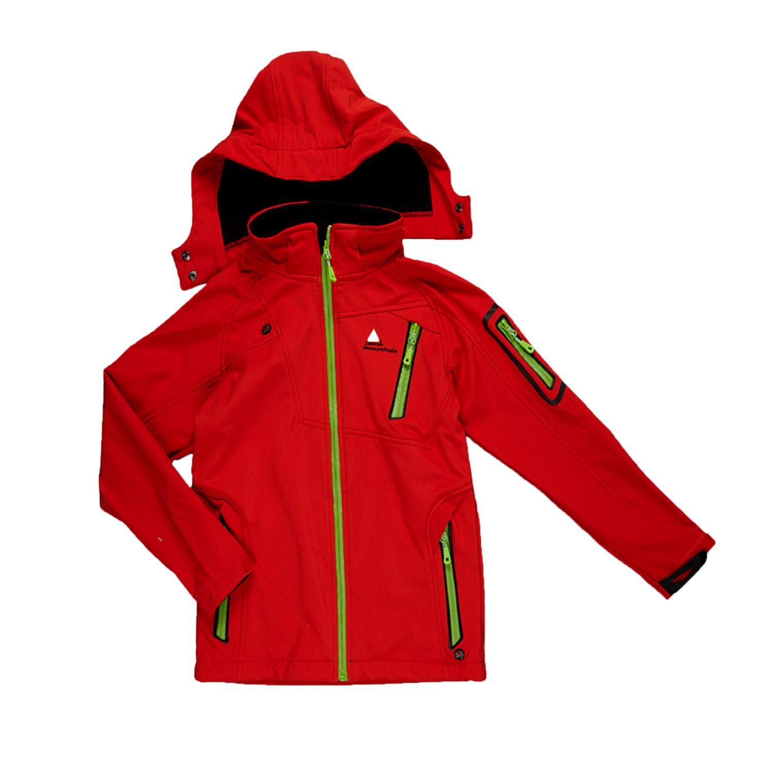 PEAK MOUNTAIN Kinder softshell jas Peak Mountain Ecolok