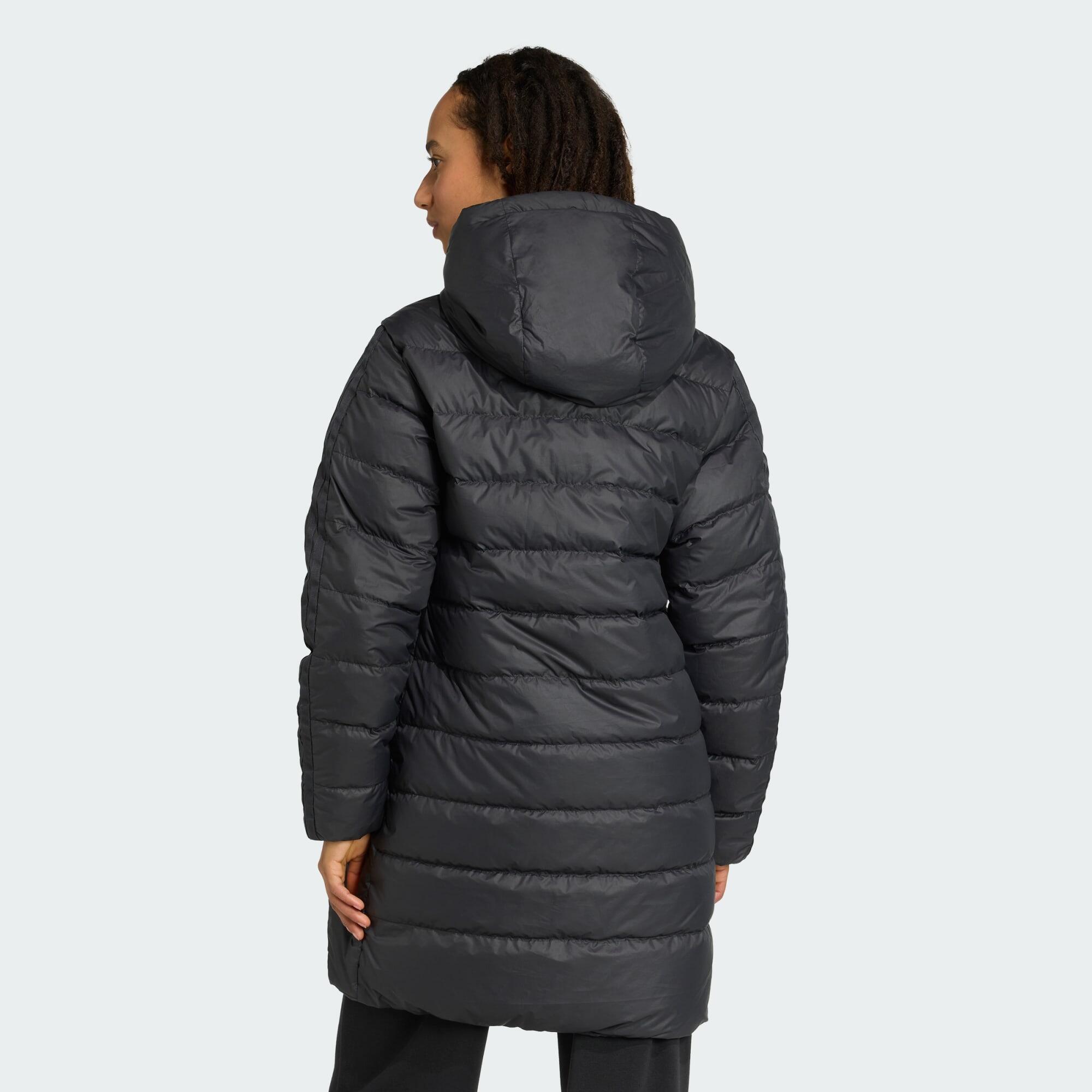 Parka à capuche duvet léger Essentials CLIMAWARM 3 bandes 3/5