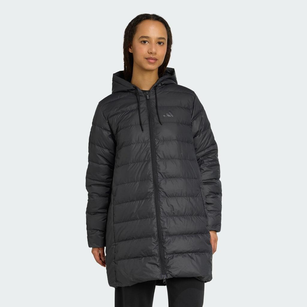 Essentials CLIMAWARM 3-Stripes Light Down Hooded Parka
