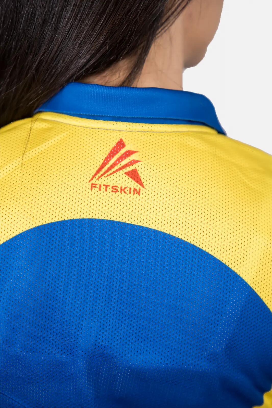 Tricou Polo Fitskin Romania Feminin 4/4
