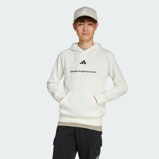 adidas Slogan Fleece-Hoodie