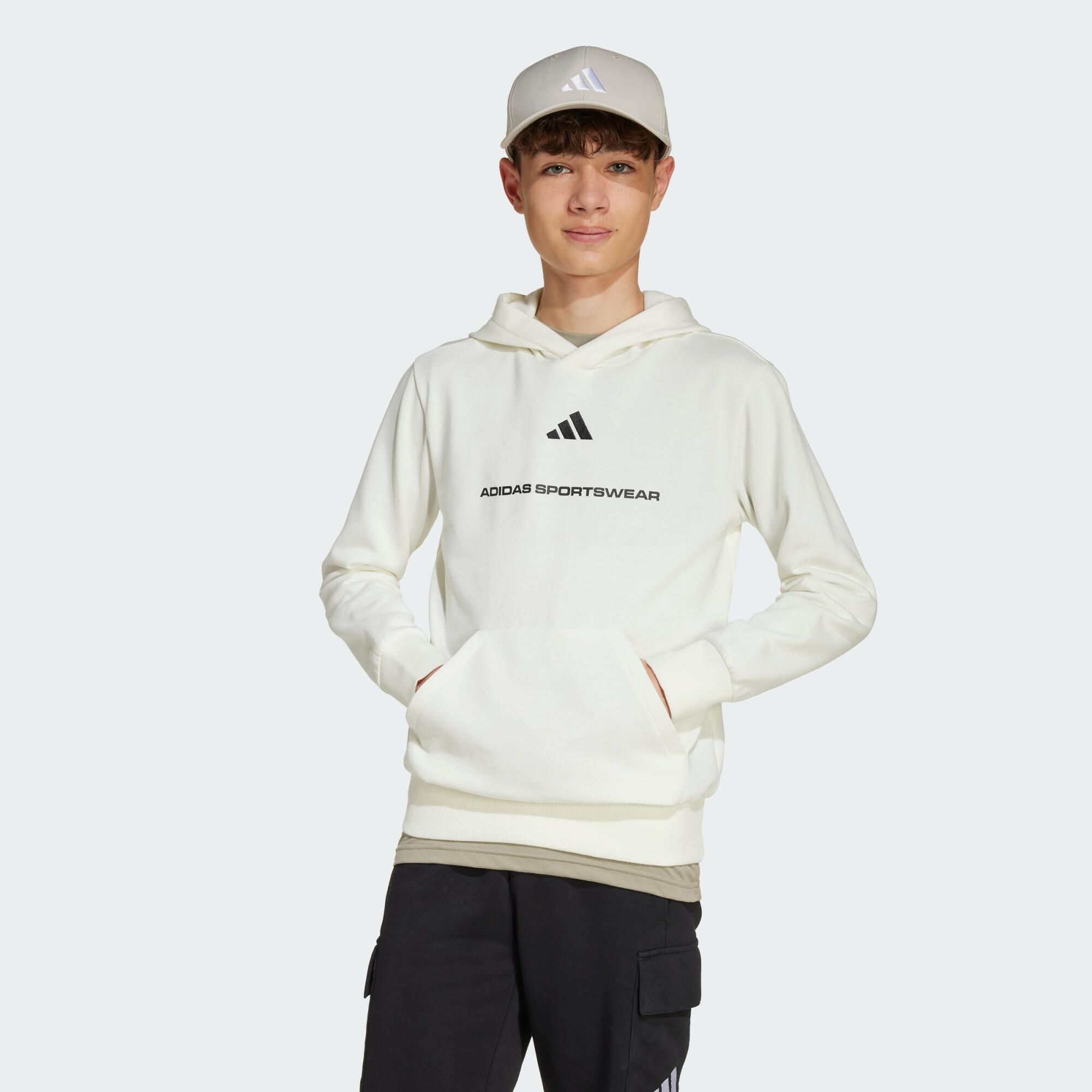 Bluza adidas Boys Slogan Fleece Hoodie Kids