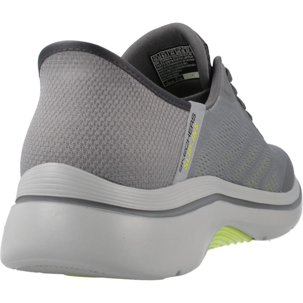 Buty SKECHERS SLIP - INS GO WALK ARCH 2.0 Szary 3/5