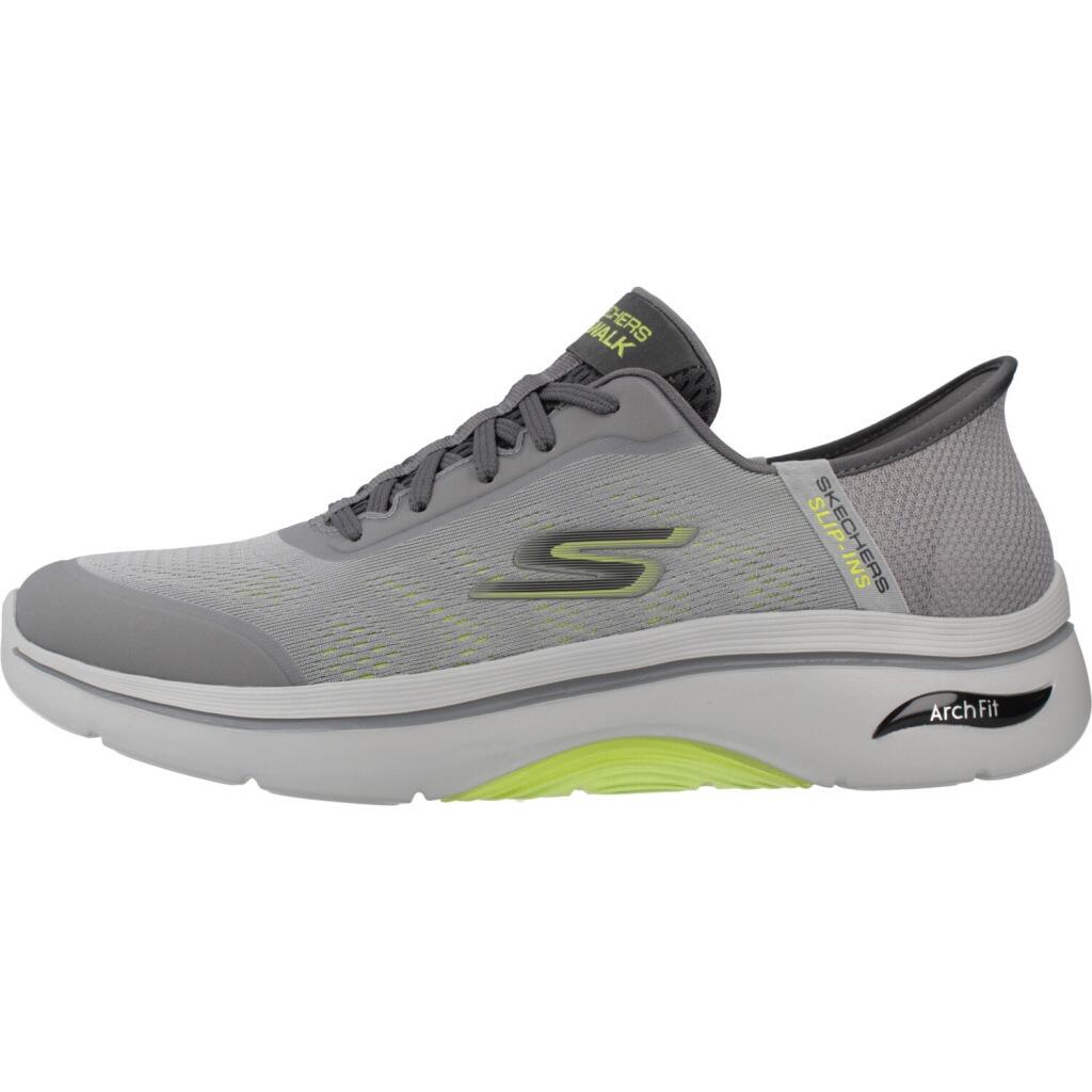 Buty SKECHERS SLIP - INS GO WALK ARCH 2.0 Szary 2/5