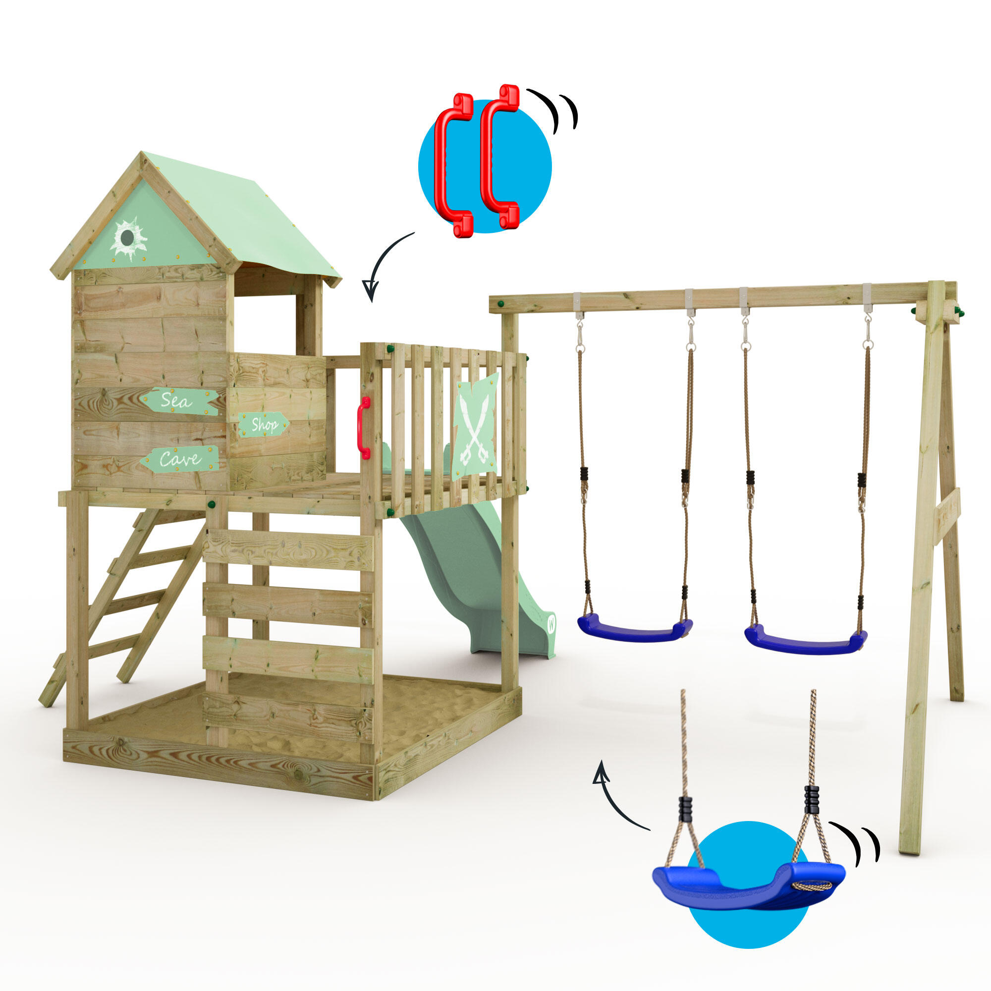 Parque infantil Wickey Smart Cave 2/7